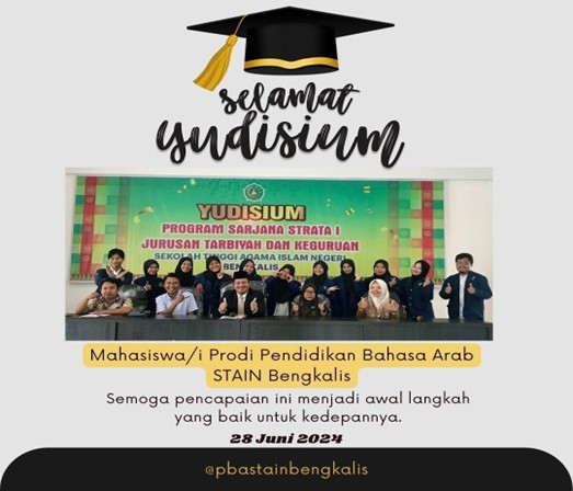 11 Mahasiswa PBA Dinyatakan Lulus pada Yudisium Jurusan Tarbiyah dan Keguruan 11 Mahasiswa PBA Dinyatakan Lulus pada Yudisium Jurusan Tarbiyah dan Keguruan